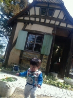 外国の絵本に出てくるような家３