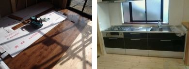 フローリング工事