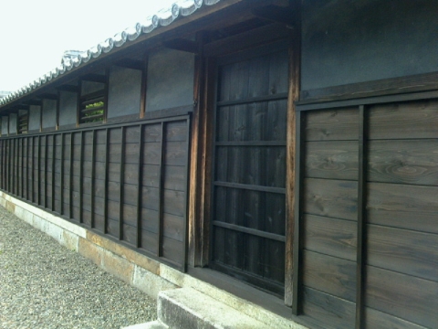 旧家の板塀