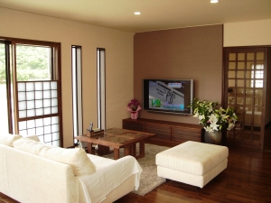 シックモダンな部屋