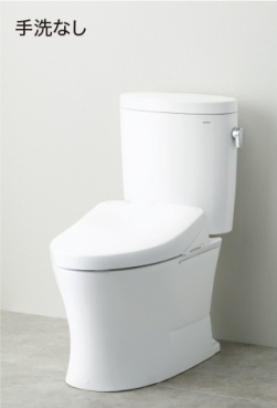 タンク式の手洗いなしトイレ