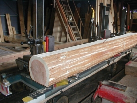 久建工業の製材所