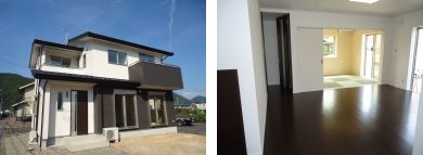 モノトーンでまとめたシックな家