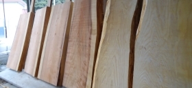 無垢のカウンター材