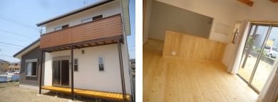 ナチュラルインテリアの家