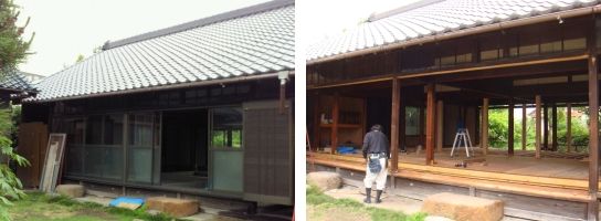 リフォーム前の古民家