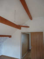 梁の見える子供部屋