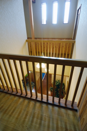 ホールの吹き抜け