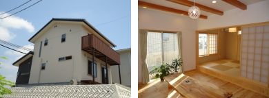 おしゃれでナチュラルな木の家